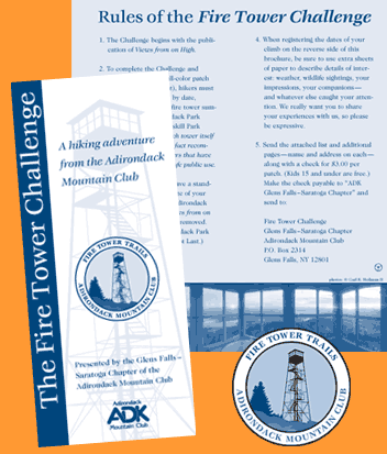 Fire Tower Challenge Brochure