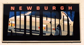 Newburgh Autobody Sign