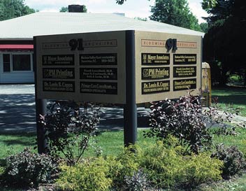 91 Blooming Grove Office Complex Sign